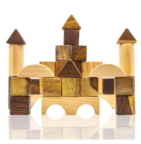 29 pieces Wood Blocks - Building Toy Set