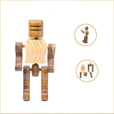 Robot Wooden Toy