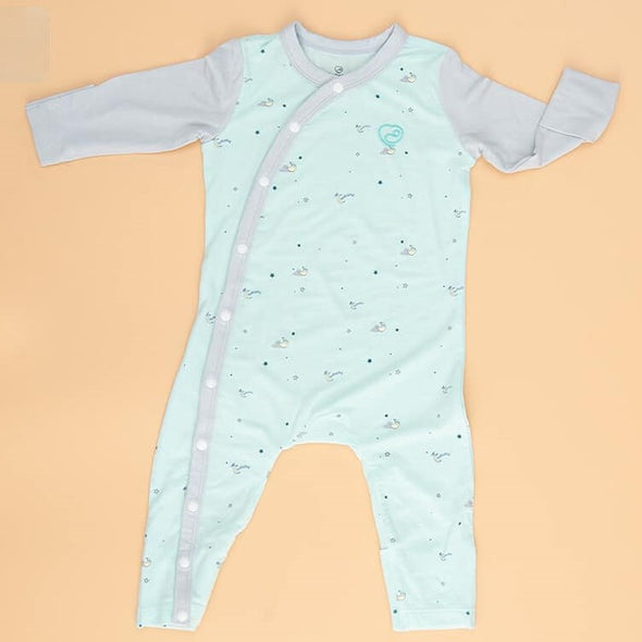 Sleepsuit from Premium Bamboo - side snap